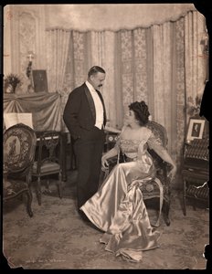 Mr. and Mrs. George Gould, 1908 (sølv gelatintrykk)